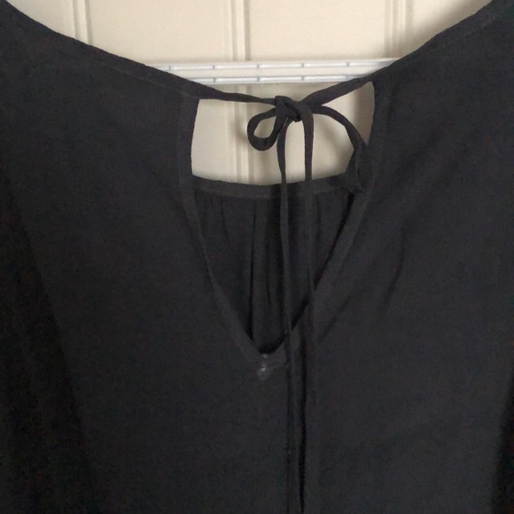 NWT:  Dark Grey Cold Shoulder Top - Picture 3 of 5